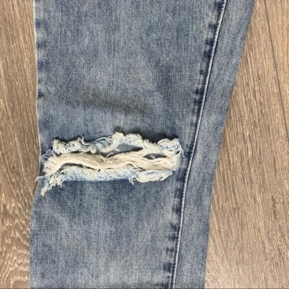 Free People One Teaspoon Freebirds Skinny Jeans Distressed Denim Light wash - Picture 11 of 16